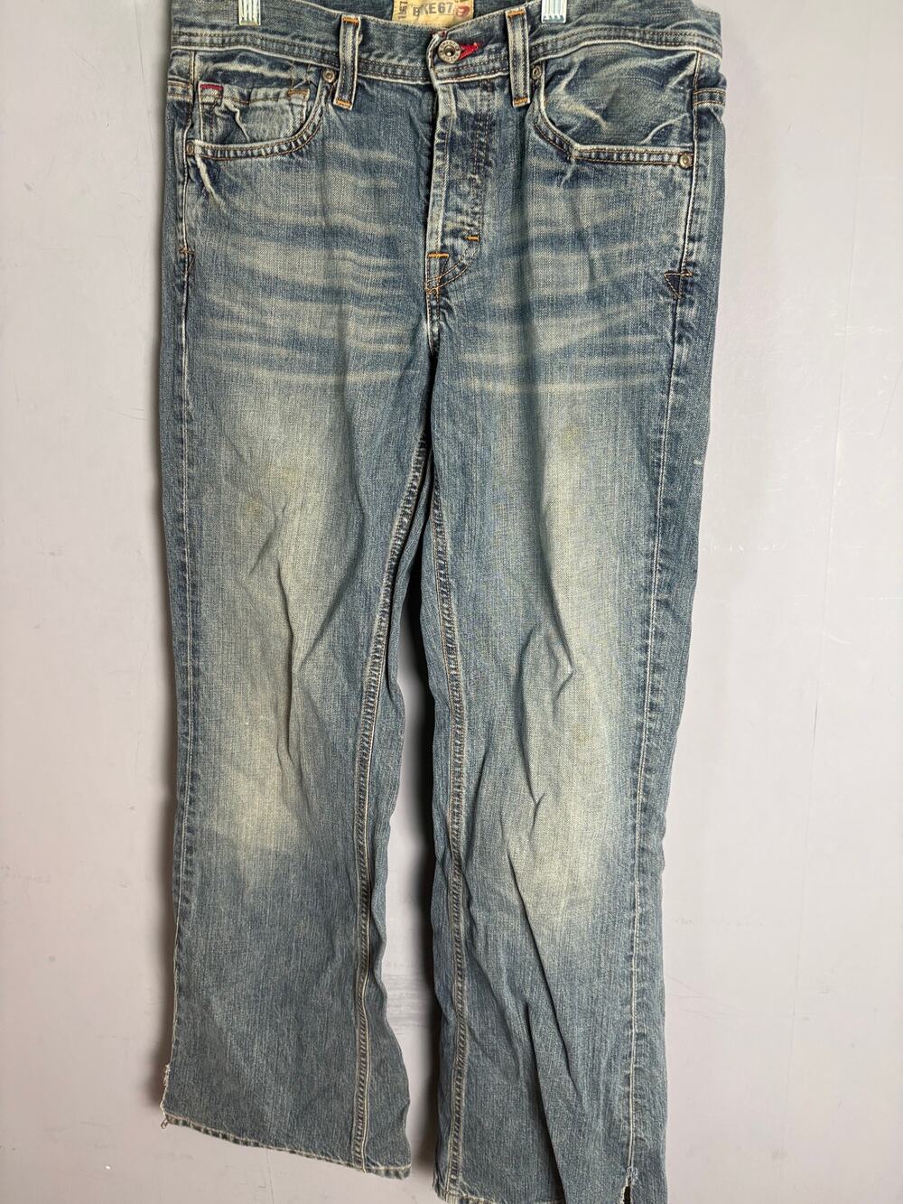 BKE 67 Jaxon Regular Fit Blue Jeans Mens Size 31 × 32.5